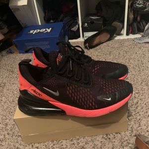 Boys black & red Nikes